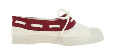 Tennis Bateaux Rouge S10 - bensimon shoes 